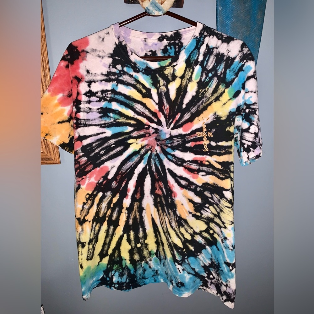 Travis Scott- Cactus Jack Highest in The Room- Tie-Dye shirt